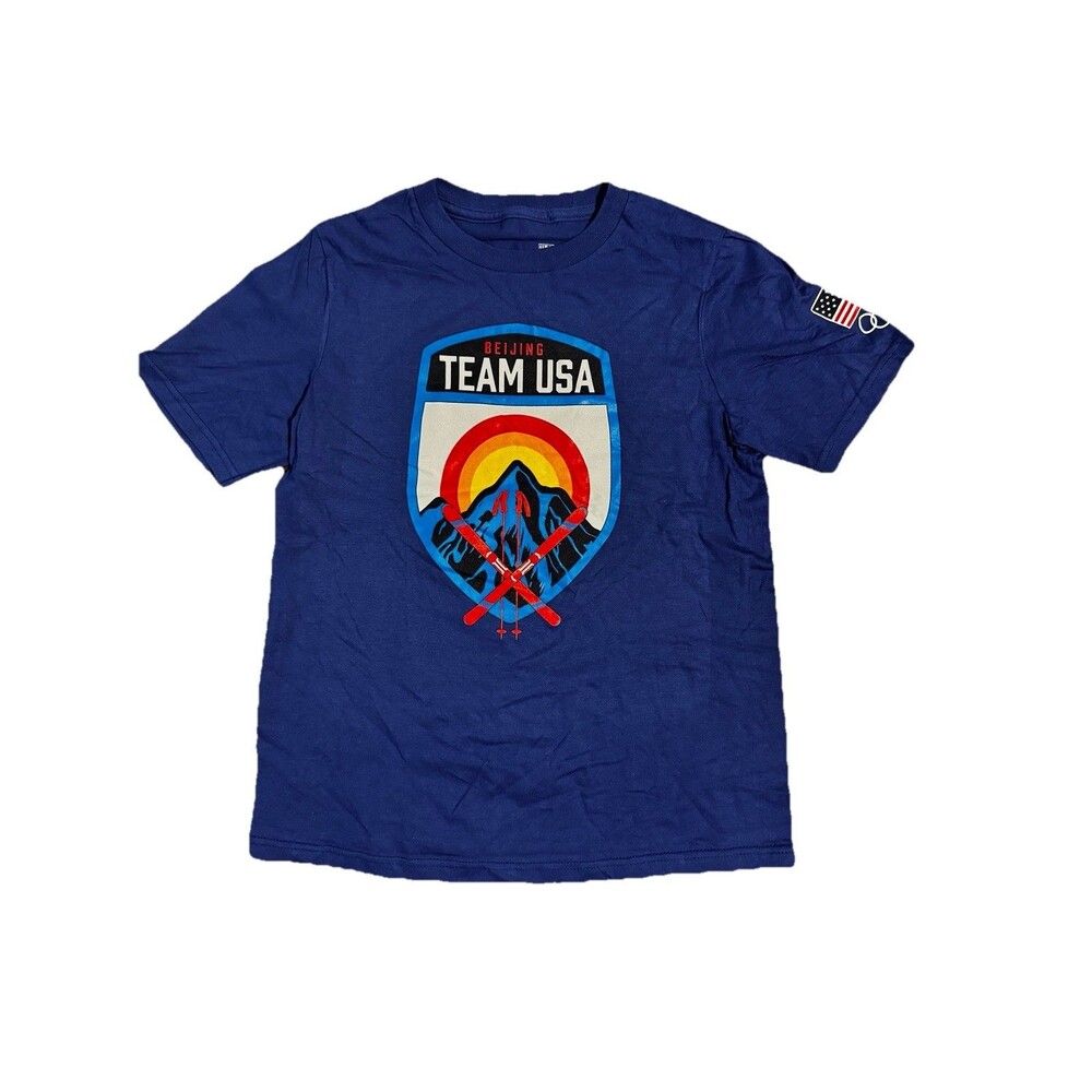 Youth Team USA Beijing Olympics T Shirt Size M 10/12